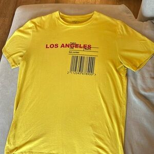 Forever 21 yellow short sleeve t-shirt